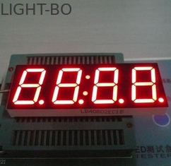 Высоким светящим 4 катод дисплея числа 7 приведенный этапом общий 0,80 дюйма