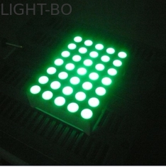 Чисто света СИД матрицы многоточия 3mm зеленого цвета 5x7 двигая сообщение подписывают