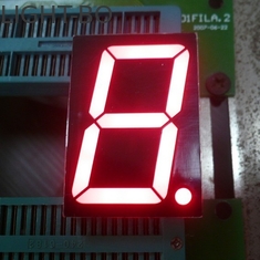 Сверхкрасный сегмент светодиодного дисплея Общий анод 2,3 дюйма однозначный 7-сегментный светодиодный дисплей