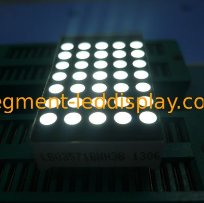 Хорошая цена. сторона приведенная ультра тонкого желтого этапа дисплея матрицы точки 5кс7 3мм черная онлайн