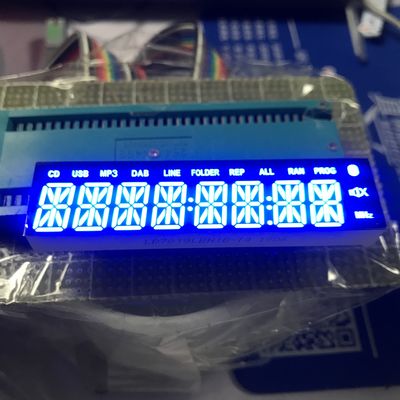 Хорошая цена. Ультрабелый настройный 8-значный 14-сегментный светодиодный дисплей онлайн