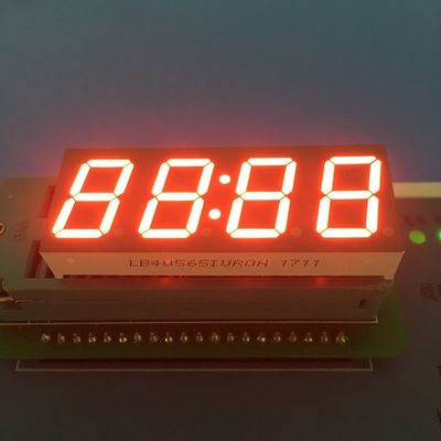 Хорошая цена. Дисплей светодиодных часов 4 цифры 7 сегмента общий анод для фитнес-оборудования онлайн