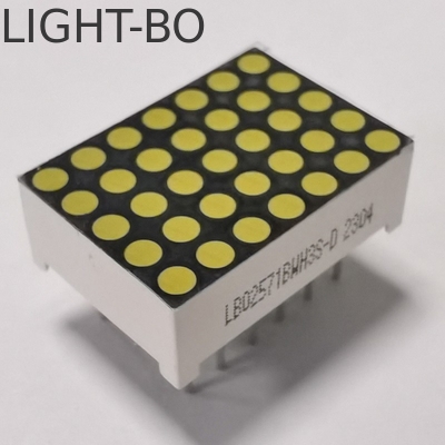 Хорошая цена. 0.7inch 1.9mm 5 X 7 DOT Matrix Ultra Bright White LED Display для лифтов с указателем номера этажа онлайн