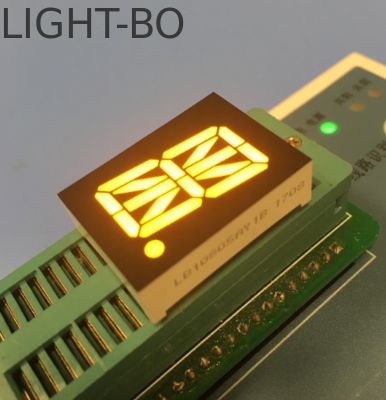 Хорошая цена. 0.8inch 16 Segment Alphanumeric LED Display Yellow Single Digit Common Anode For Elevator Indicator онлайн