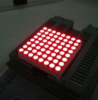 Хорошая цена. 1.26-дюймовый 3 мм 8 x 8 Amber Dot Matrix LED дисплей онлайн