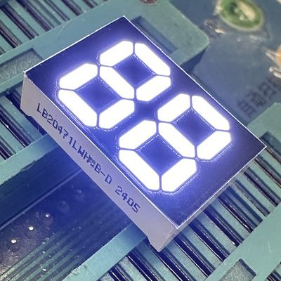 Хорошая цена. Ultra Bright White 12mm (0.47-Inch) 2-Digit 7-Segment Common Cathode LED Display for Water Heater Temperature Control онлайн