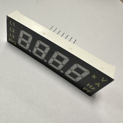 Хорошая цена. Customized Ultra White/Red 4 Digit 7 Segment LED Display module common anode for electrical meter panel онлайн