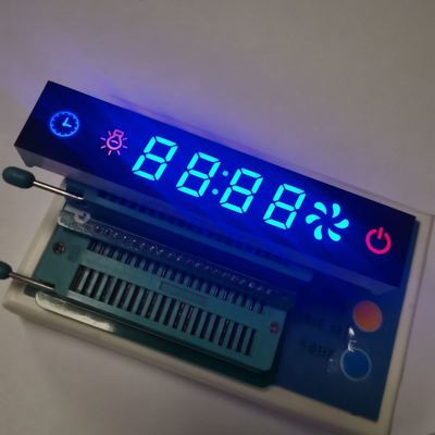 Хорошая цена. Customized Blue/ Red/Yellow 7 Segment LED Display Module for Kitchen Hood Control онлайн