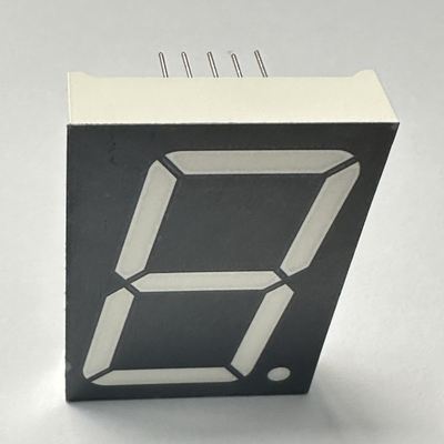 Хорошая цена. Ultra White Single Digit 38mm 7 Segment LED Display Common Anode for Digital Clock Indicator онлайн