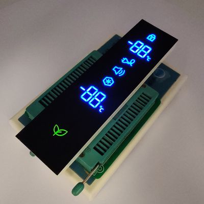Хорошая цена. 7-Segment Ultra Blue/Green LED Display for Refrigerator Controllers онлайн