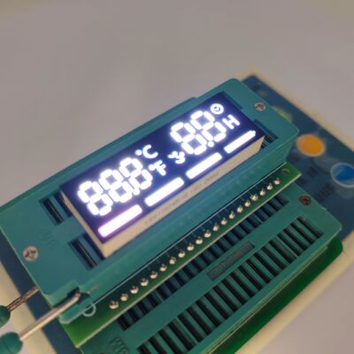 Хорошая цена. 7 Segment LED Clock Display Module for Automotive Time/ Temperature Indicator онлайн