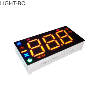 Настраиваемый многоцветный 3Digit 0.5'' Семь сегментов светодиодный дисплей для управления холодильником