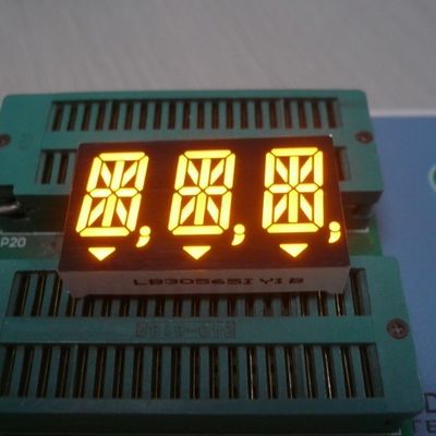 Хорошая цена. 0.56 дюймовый 3-значный 14-сегментный светодиодный дисплей Super Amber для цифрового индикатора онлайн