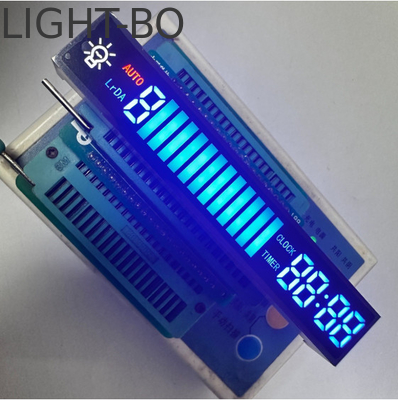Синий/Красный/Белый Дизайн LED Дисплей Модуль 7 Сегмент Общий Катод Для Капсулы