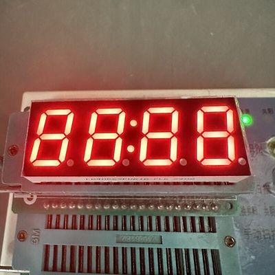 Желтый Зеленый 4 цифры 14,2 мм 7 сегмента светодиодный дисплей Общий анод для контроля температуры