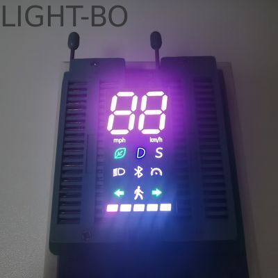 Ультра яркий белый / красный двуцветный пользовательский светодиодный дисплей Семь сегментов светодиодный дисплей для электрического скутера Xiaomi