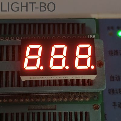 Хорошая цена. 0.4 дюймовый Ультра ярко-красный 7-сегментный светодиодный дисплей с трехзначной общей анодой онлайн