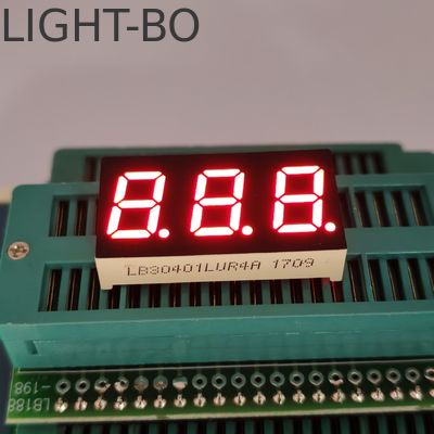 Хорошая цена. 0.4in CC 3-значный 7-секундный светодиод, ультра ярко-красный дисплей для индикатора температуры онлайн