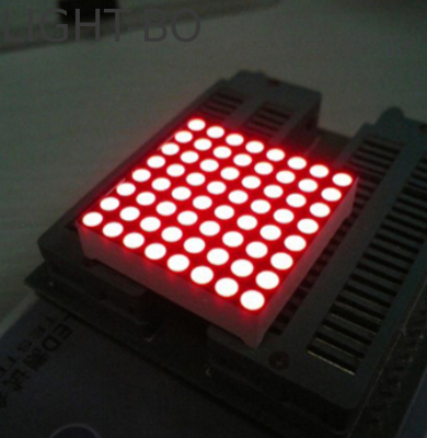 1.26-дюймовый 3 мм 8 x 8 Amber Dot Matrix LED дисплей