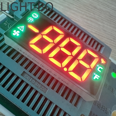 Хорошая цена. Red/Pure Green LED Display 7 Segment 17mm common cathode for Digital Refrigeration Systems онлайн
