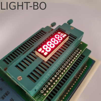 Хорошая цена. Bright Red 4-Digit LED Clock Display for Easy-Read Time on Home Appliances онлайн