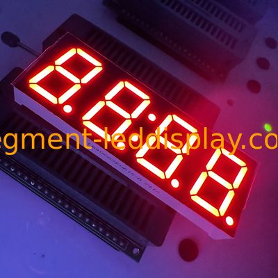 Высококонтрастный ультракрасный 4-разрядный светодиодный дисплей часов