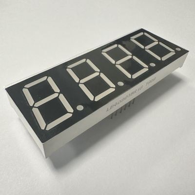 Хорошая цена. Super Bright Red 20mm (0.8-Inch) 4-Digit 7-Segment Common Anode LED Display for Instrument Panels онлайн