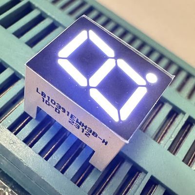 Хорошая цена. Ультра яркий белый однозначный 0,39 дюйма 7 сегмента светодиодный дисплей общий катод для панели приборов онлайн