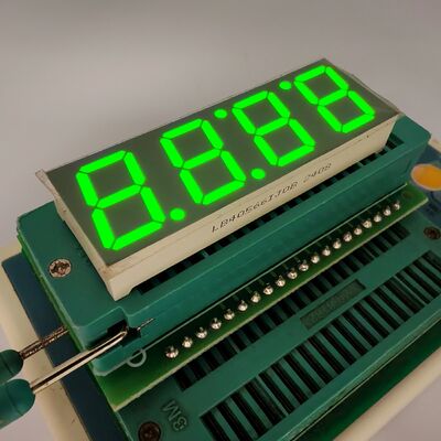 Хорошая цена. 4-значный 7-сегментный светодиод желто-зеленого цвета, разработанный для индукционных плит онлайн