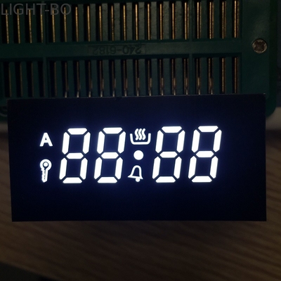 Хорошая цена. Угол наблюдения схемы данных дисплея этапа числа 7 таймера 4 печи ультра белый широкий онлайн