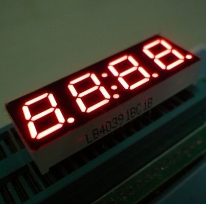Представление конюшни светящей интенсивности дисплея часов СИД этапа числа 7 0,8 дюймов 4 высокое