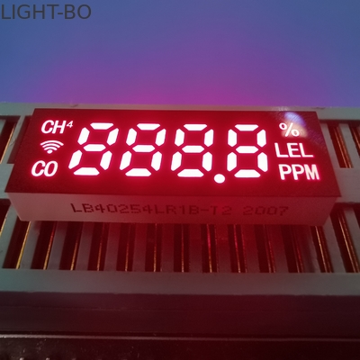 Общий анод 6.2mm 4 дисплей числа 7 приведенный этапом
