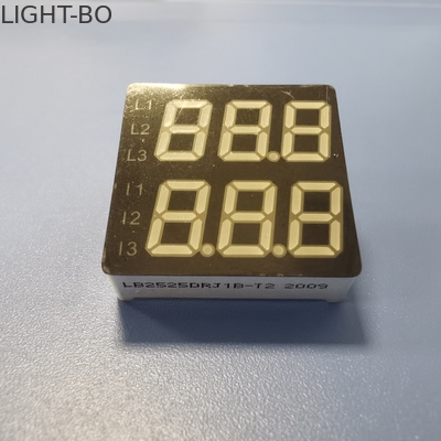 линия 4 числа дисплея СИД 80mW этапа высоты 7 18mm двойная для приборного щитка