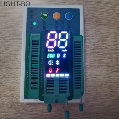Тип дисплей анода SMD двойного этапа числа 7 цвета 2 общий СИД для Electromobile