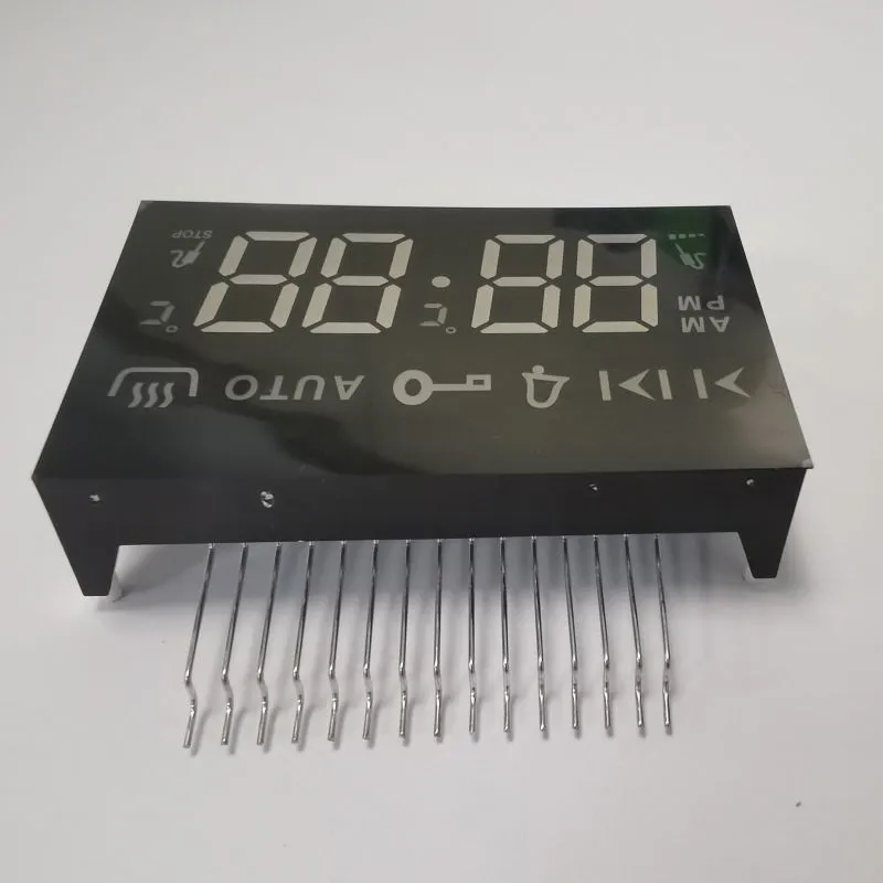 Ultra Amber LED Display 7 Segment 4 Digit Common Cathode for 4 Key Touch Встроенная печь 6