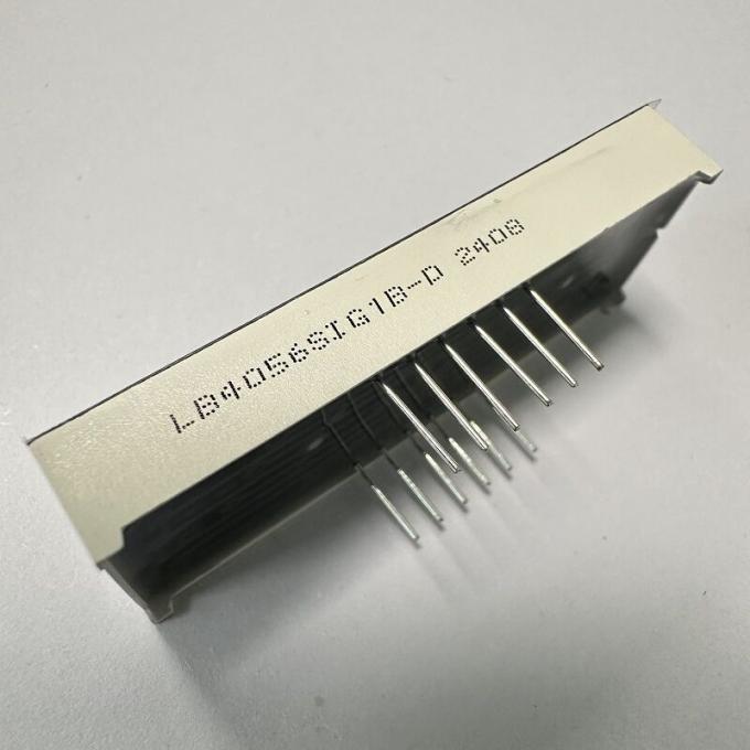 4-значный 0,56-дюймовый (14,2 мм) 7-сегментный светодиодный дисплей чистого зеленого цвета, общий анод для приборных панелей и бытовой техники 2