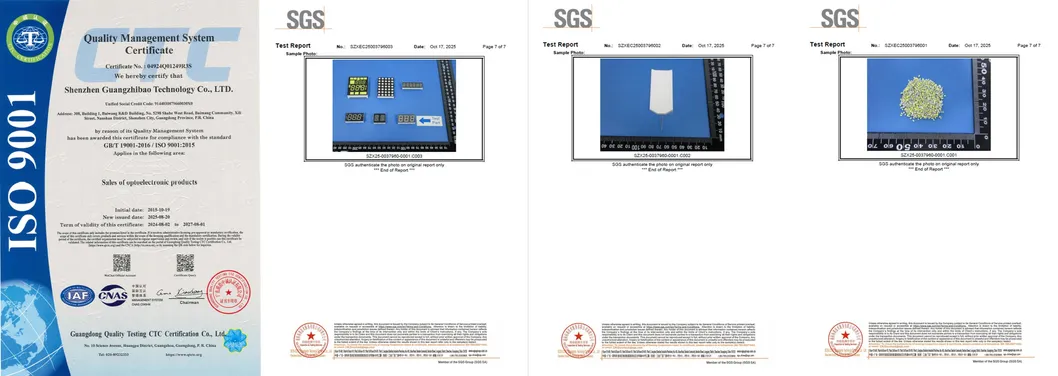 Ультракрасный 4-значный 7-сегментный светодиодный дисплей с общим анодом для контроллера таймера духовки 3