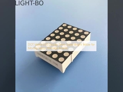 Дисплей DOT Matrix LED 3 мм сверхярко-желтого цвета для движущихся знаков / досок сообщений