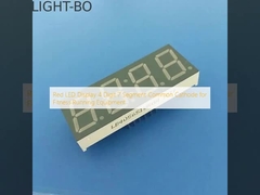 Красный светодиодный дисплей 4 цифры 7 сегмента общий катод для фитнес-оборудования