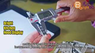 Пользовательский зеленый 0,39-дюймовый 6-значный 14-сегментный светодиодный дисплей