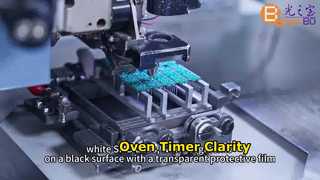 Чисто белый 7-сегментный светодиодный дисплей с 4-значным общим катодом для управления таймером печи