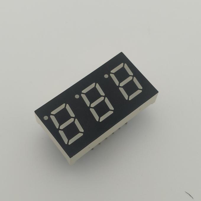 Dimension diagram of 7-segment LED display showing 30.1×16×7mm measurements